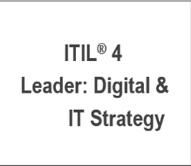 Curso Certificación ITIL 4 Leader & IT Strategy  