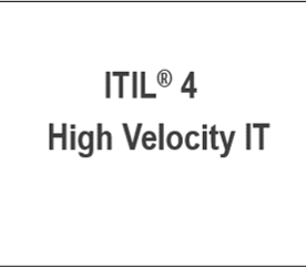Curso Certificación ITIL 4 ITIL 4 High Velocity IT 